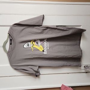 BANANAS MONKEY MEN'S TEE SIZE LARGE NEW WITH TAG
